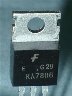 Circuitos integrados - Regulador de tensão 7806