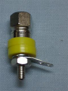 Plugs e conectores - Borne Metálico Amarelo