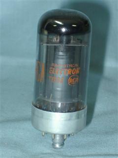 Válvulas pentodos e tetrodos de potência - Válvula 7C5 RCA